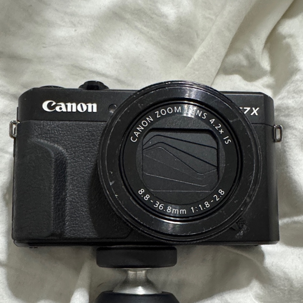 Canon Black PowerShot G7X mark ii Digital Camera